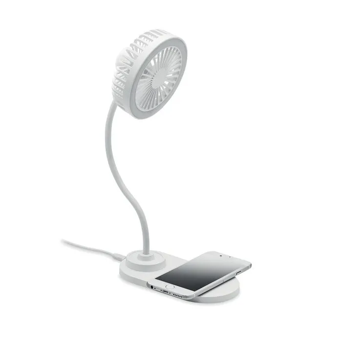 GALDA VENTILATORS + BEZVADU LĀDĒTĀJS AR LED GAISMU 