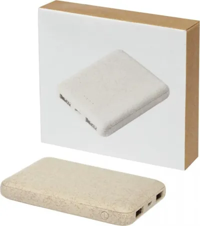 ASAM / POWERBANKA NO KVIEŠU SALMU PLASTMASAS / 5000 MAH
