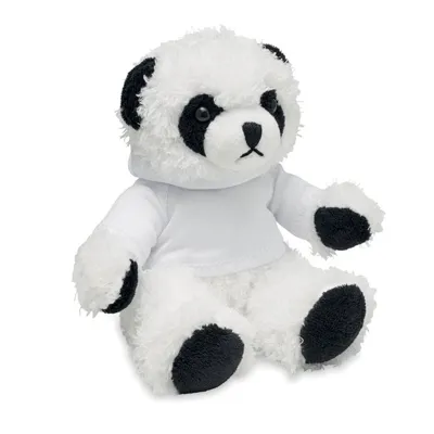 PLĪŠA PANDA DŽEMPERĪ AR KAPUCI 