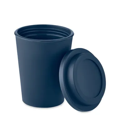 PLASTMASAS GLĀZĪTE AR DUBULTAJĀM SIENĀM 