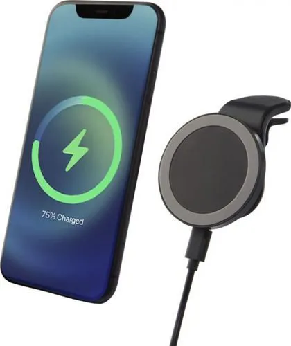MAGNĒTISKS BEZVADU TELEFONU LĀDĒTĀJS AUTOMAŠĪNAI 