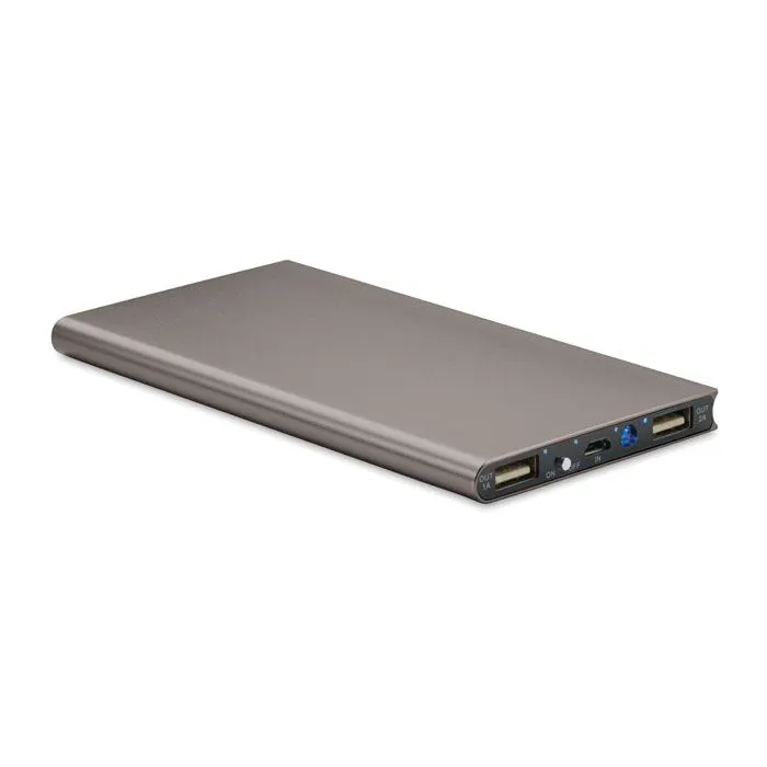 POWERFLAT8 / 8000 mah / alumīnija / 5 krāsās / MO8839