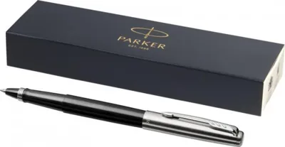JOTTER / TINTES / PLASTMASAS / 2 KRĀSĀS / PARKER / MELNA TINTE