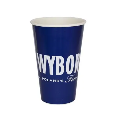100% BIO PAPĪRA KRŪZĪTES, KAS SADALĀS VIDĒ / AR APDRUKU / VIENA SLĀŅA / 400-450 ML / 16 oz / KPI-400SW-BIO