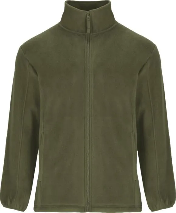 VĪRIEŠU FLĪSA JAKA AR RĀVĒJSLĒDZĒJU NO POLIESTERA / S - 4XL / 10 KRĀSĀS / PF-R64124T1