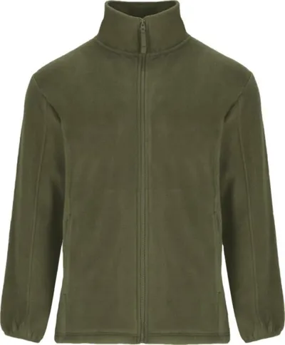 VĪRIEŠU FLĪSA JAKA AR RĀVĒJSLĒDZĒJU NO POLIESTERA / S - 4XL / 10 KRĀSĀS