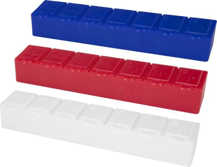 DOSE 7 DIENU MULTIVITAMĪNU ORGANIZATORS / 3 KRĀSĀS / PF126373
