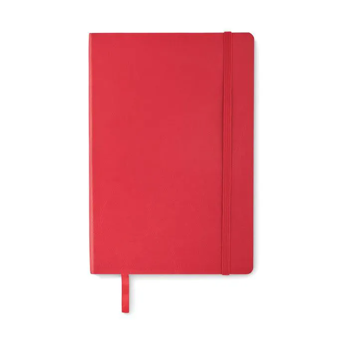PIEZĪMJU KLADE ''BRETA'' / NO RĀRSTRĀDĀTA POLIESTERA / A5 / 10 KRĀSĀS / 80 LĪNIJU LAPAS / MO2118