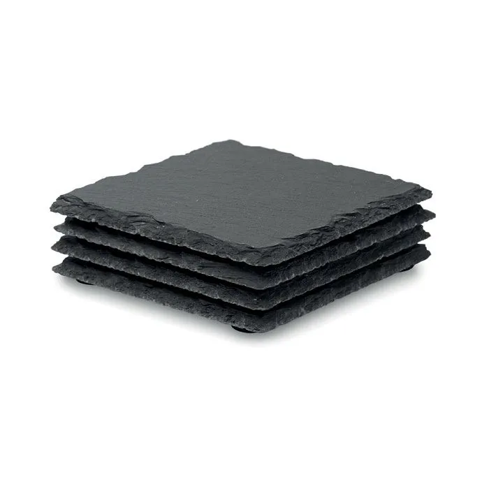 SLATE4 / MO9124 / PALIKTŅU KOMPLEKTS NO ŠĪFERA / 4 GAB