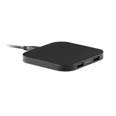 WIRELESS LĀDĒTĀJS UNIPAD / 2 KRĀSĀS / AR DIVIEM USB PORTIEM