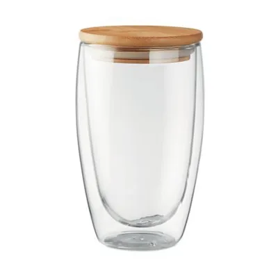 TIRANA LARGE / 450 ML / AR BAMBUSA VĀCIŅU / AR DUBULTAJĀM SIENĀM