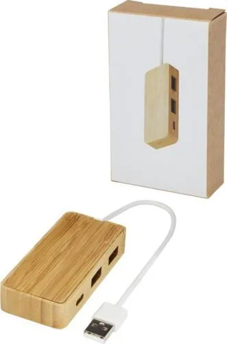 USB 2.0 HUBS NO BAMBUSA 