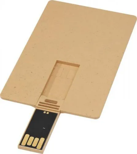 KARTES FORMAS USB ATMIŅA NO KUKURŪZAS PLASTMASAS / 1 - 64 GB / PF1Z48506D