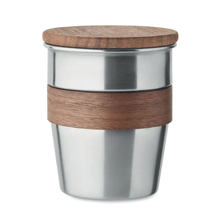 PĀRSTRĀDĀTA NERŪSĒJOŠĀ TĒRAUDA KRŪZE ''WALNUT'' / 350 ML / 3 KRĀSAS/ MO2322