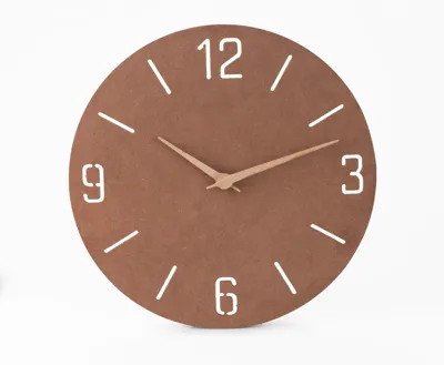 NATURAL / SIENAS PULKSTENIS / 30 CM / NO MDF