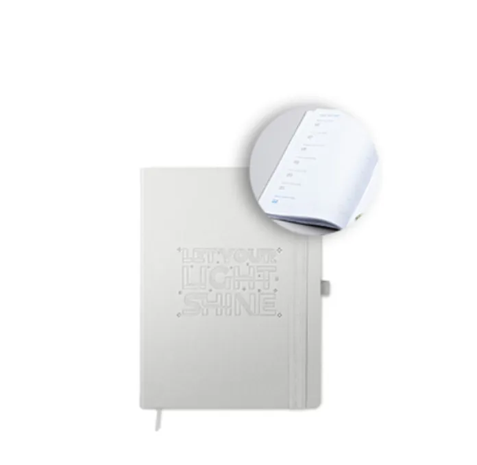 PERSONALIZĒTI PLĀNOTĀJI AR CIETIEM MĀKSLĪGĀS ĀDAS VĀKIEM / NO 250 GAB / A4 / 190x251mm / HAPCS5