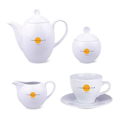 VENEZIA COFFEE SET / KOMPLEKTS / PORCELĀNS