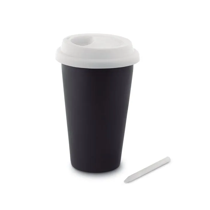 CHALKY TUMBLER / 350 ML / MO8662 / AR KRĪTU / KERAMIKAS - TĀFELE
