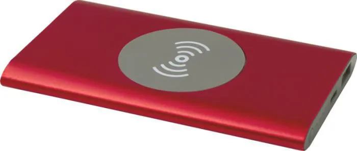 ''JUICE'' 4000 mAh C-TYPE BEZVADU POWERBANKA NO PĀRSTRĀDĀTA ALUMĪNIJA / 4 KRĀSĀS / PF124384