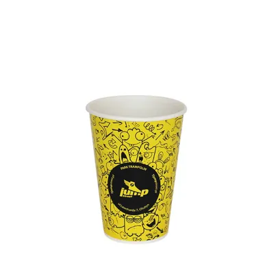 VIENA SLĀŅA PAPĪRA KRŪZĪTES AR APDRUKU / 180 - 200 ML / 7 oz / KPI-180SW