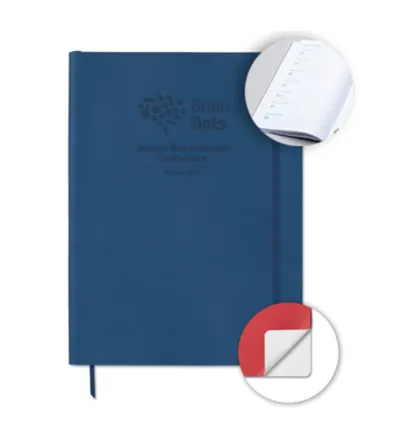 PERSONALIZĒTI PLĀNOTĀJI AR MĪKSTIEM MĀKSLĪGĀS ĀDAS VĀKIEM / A4 / NO 250 GAB / SOPUS4