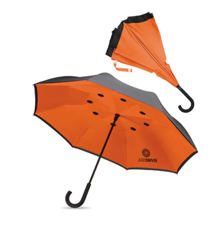 UZ OTRU PUSI AIZVERAMI / VĒJA IZTURĪGI LIETUSSARGI / NO 150 GAB / PĒC PASŪTĪJUMA / 105 CM / MU3009