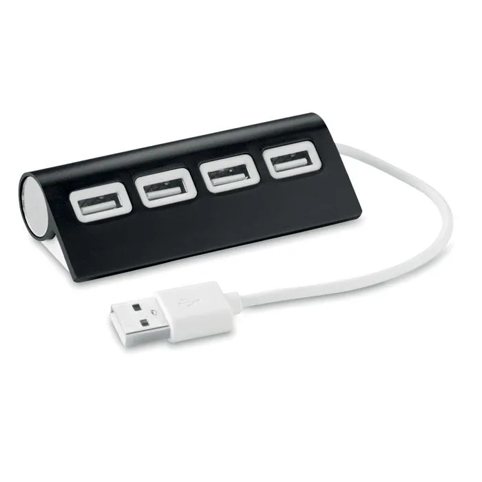 ALUHUB / 4 USB IZEJAS / MO8853 / 3 KRĀSĀS