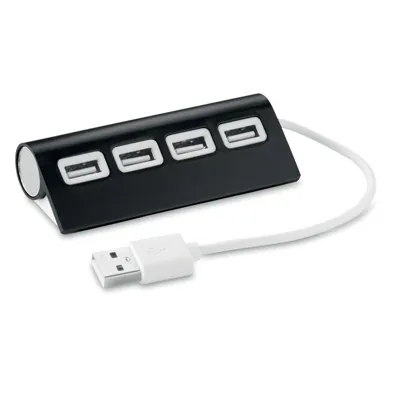 ALUHUB / 4 USB IZEJAS / 3 KRĀSĀS
