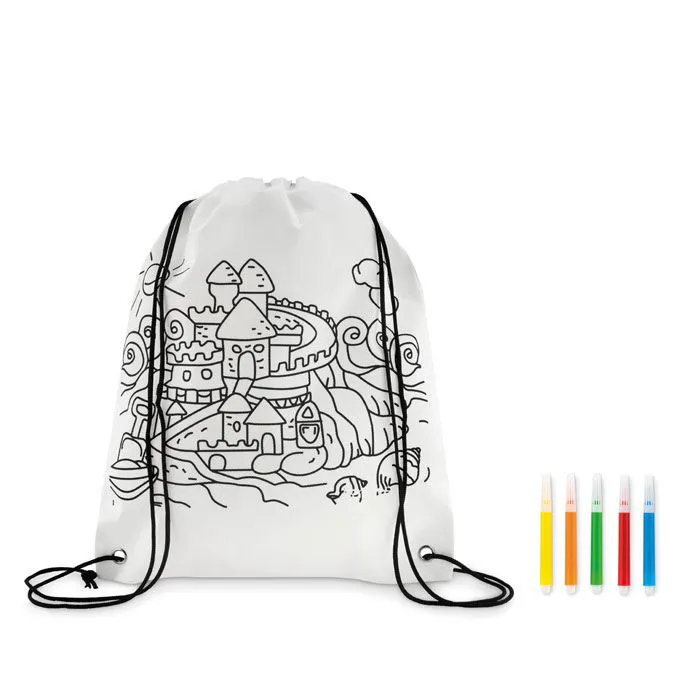 CARRYDRAW / MO9887 / IZKRĀSOJAMS MAISIŅŠ / NON-WOVEN