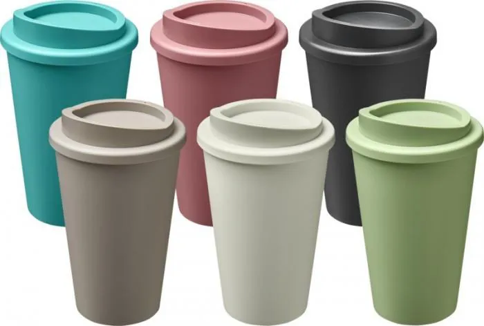 AMERICANO RENEW 350 ML CUKURNIEDRU PLASTMASAS KRŪZĪTE AR DUBULTAJĀM SIENĀM/ 7 KRĀSĀS / PF210426
