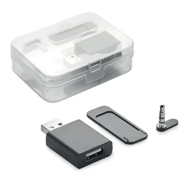 BLOCKER SET / KOMPLEKTS AR KAMERAS, DATU UN AUDIO PORTU BLOĶĒTĀJIEM