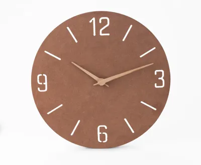 NATURAL / SIENAS PULKSTENIS / 30 CM / NO MDF