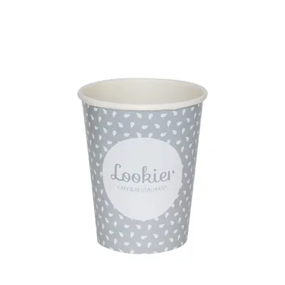 DIVU SLĀŅU PAPĪRA KRŪZĪTES AR APDRUKU / 300 - 350 ML / 12 oz / KPI-300DW
