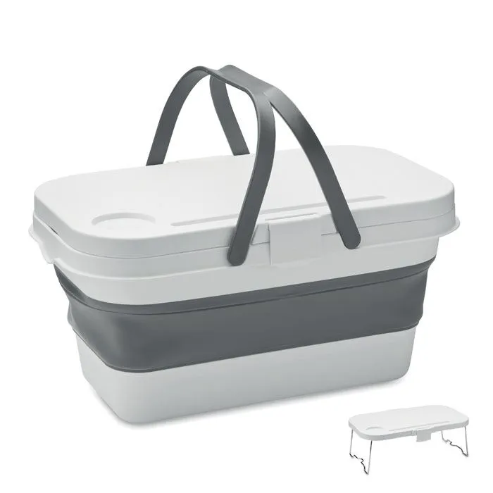 PIKNIKA GROZS ''CESTA'' AR SALIEKAMU GALDU / 16L / MO2227