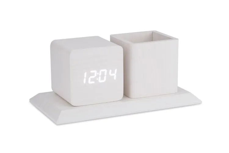 LITO / ASG03083 / GALDA ORGANIZATORS AR PULKSTENI / NO MDF