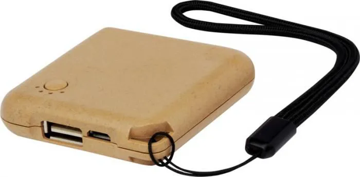 ECO / POVERBANKA NO BIOLOĢISKI NOĀRDĀMAS PLASTMASAS / 2000 MAH / PF1Z7110