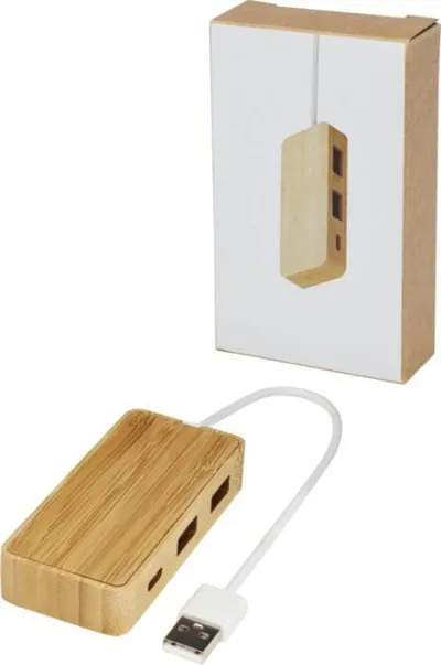 USB 2.0 HUBS NO BAMBUSA 