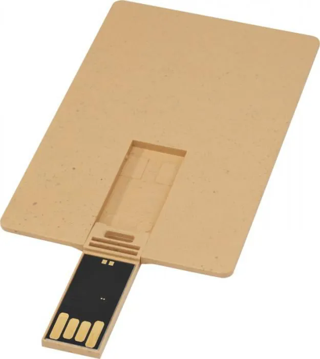 KARTES FORMAS USB ATMIŅA NO KUKURŪZAS PLASTMASAS / 1 - 64 GB / PF1Z48506D