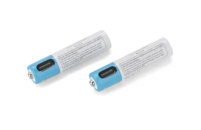 AAA ATKĀRTOJAMI UZLĀDĒJAMĀS BATERIJAS / 2GAB / 450MAH