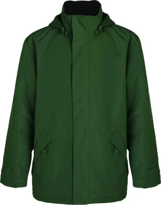 POLSTERĒTA UNISEX ŪDENSNECAURLAIDĪGA JAKA AR KAPUCI / S - 3XL / 6 KRĀSĀS / PF-R50774T1