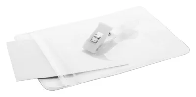 CAURSPĪDĪGA PLASTMASAS ID KARŠU KABATIŅA AR KLIPSI / 84×120 mm / AP741816-A