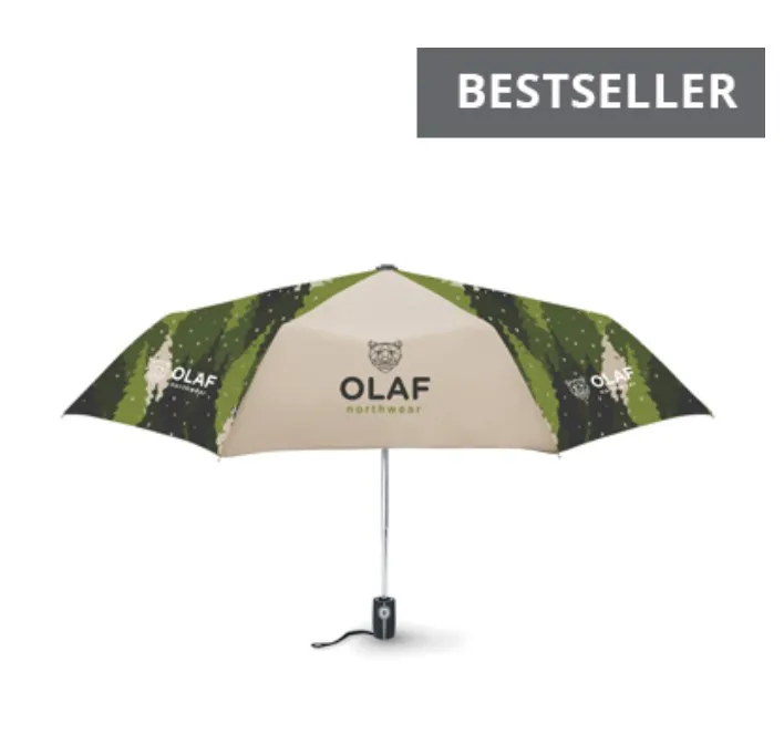 SALOKĀMI REKLĀMAS LIETUSSARGI / AUTOMĀTISKI / PREMIUM / 95 CM / NO 100 GAB / MO8780