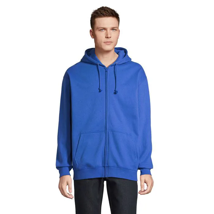 JAKA AR RĀVĒJSLĒDZĒJU UN KAPUCI / 6 KRĀSĀS / XS - 3XL / MOB-S03812