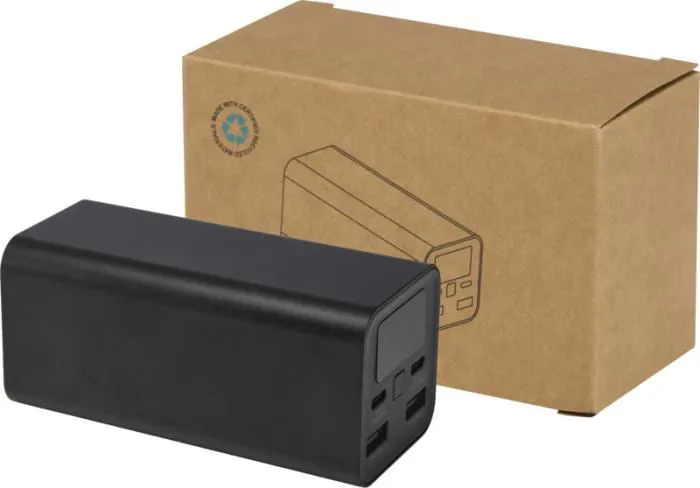 ACAMAR PĀRSTRĀDĀTA ALUMĪNIJA KLĒPJDATORA PĀRNĒSĀJAMAIS AKUMULATORS / 20 000 MAH 70 W / PF124440