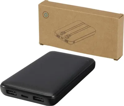 ADHIL PĀRNĒSĀJAMAIS AKUMULATORS AR 2 IEBŪVĒTIEM KABEĻIEM / 10 000 MAH 10 W