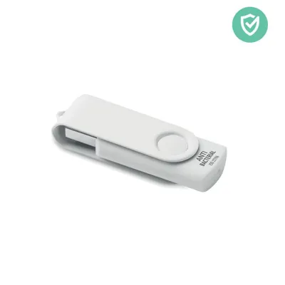 TECH CLEAN / 16 GB USB AR ANTIBAKTERIĀLU PĀRKLĀJUMU