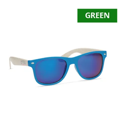 SAULESBRILLES AR PIELĀGOJAMU DIZAINU / AR SALMU PLASTMASAS RĀMI UN KĀJIŅĀM / MPSG03