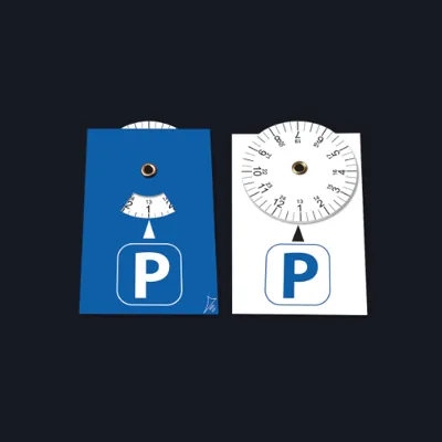 AUTO STĀVVIETU PULKSTEŅI / LĪMĒJAMI / 3 IZMĒRI / PĒC PASŪTĪJUMA