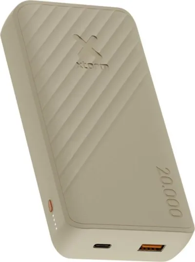 XTORM XG220 GO2 15W 20 000 mAh ĀTRĀS UZLĀDES POWERBANKA / 3 KRĀSĀS
