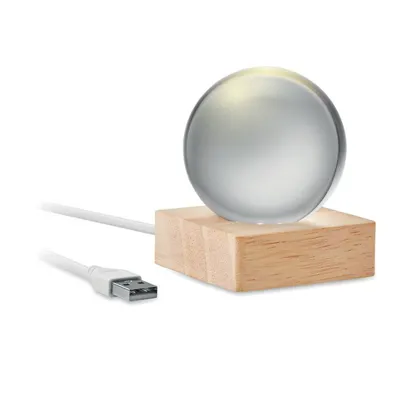 STIKLA BUMBA AR LED APGAISMOJUMU ''LIGHT''